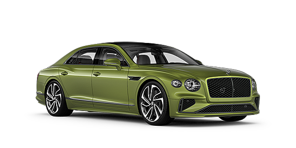 Bentley Bordeaux New Bentley Flying Spur Speed v8 hybrid sedan in Tourmaline green paint